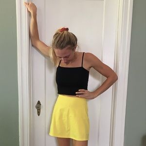 GIRLFRIEND COLLECTIVE yellow skort *SOLD OUT*